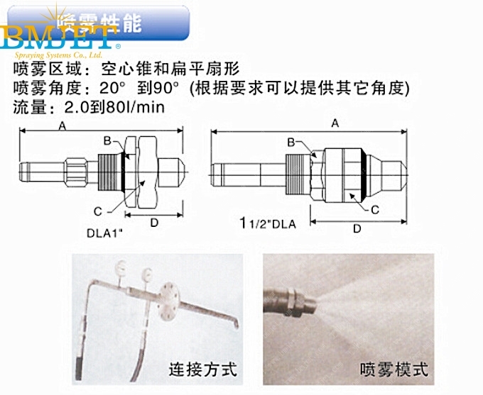 工业大流量空气雾化喷嘴